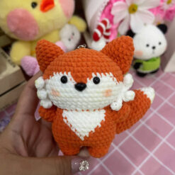 Cáo Handmade móc thủ công từ len Milk Cotton cao cấp
