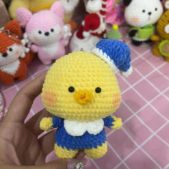 Gà Con handmade móc thủ công từ len Milk Cotton cao cấp