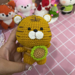 Hổ Vằn handmade móc thủ công từ len Milk Cotton cao cấp