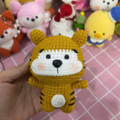 Hổ Vằn handmade móc thủ công từ len Milk Cotton cao cấp